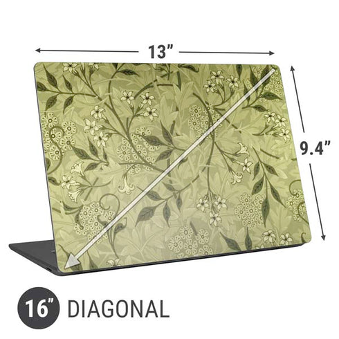 William Morris Jasmine Universal Laptop 16in (13 x 9.4in) Skin